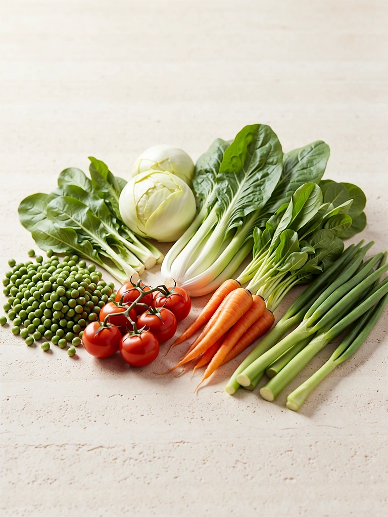 Ingrédients frais et sains